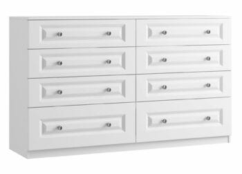 Lazio 8 Drawer Twin Chest (Inc. two deep drawers)