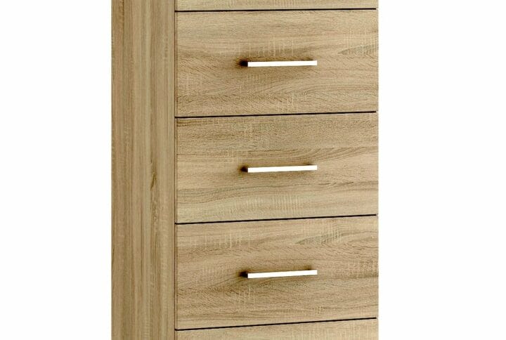 Modena 6 Drawer Twin Chest (Inc. two deep drawers)