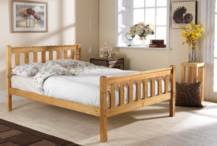 Shaker High Foot End Bed