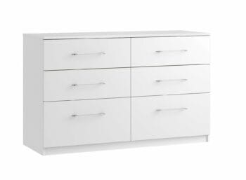 Roma 6 Drawer Twin Chest (Inc. two deep drawers)
