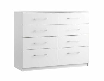 Roma 8 Drawer Twin Chest (Inc. two deep drawers)