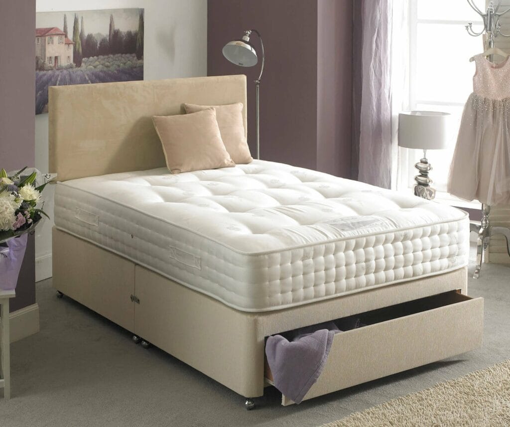 Romantica 1000 Divan Bed - Good Knights Beds & Mattress Shop